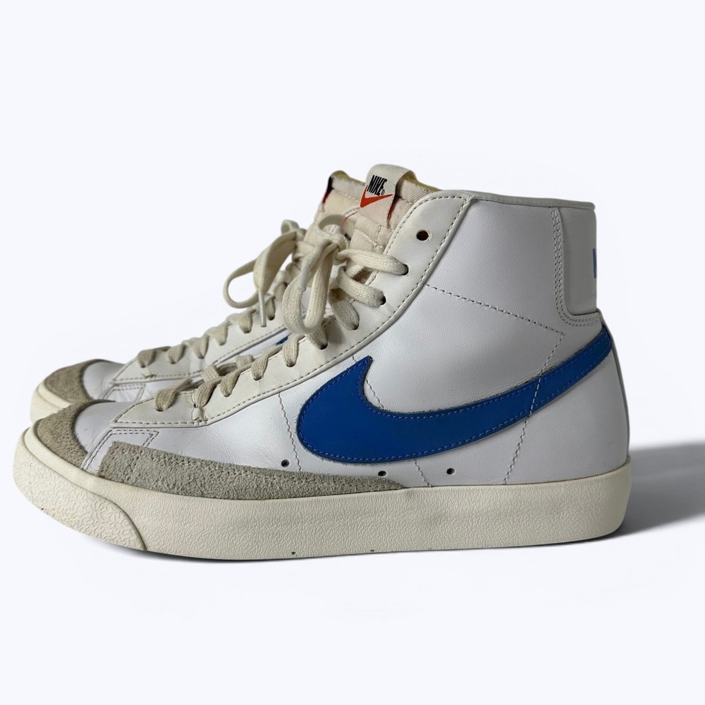 Nike Blazer Mid 77 Vintage Pacific Blue Sneakers BQ6806-400 Mens 8 Womens 9.5